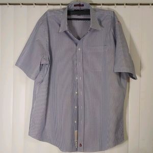 Nordstrom 100% cotton men's dress shirt size 17